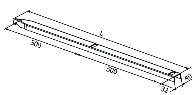STEZAČ-VEZNIK ZA OPLATU 1m (kravata)